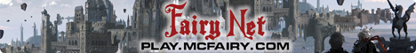 FairyNet Minecraft server banner