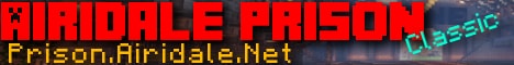 Airidale Prison (Classic) Minecraft server banner