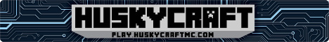 Huskycraft (Advanced Survival) Minecraft server banner