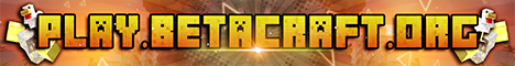 Betacraft NetWork Minecraft server banner