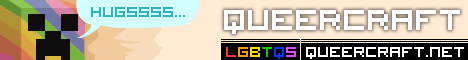 Queercraft Minecraft server banner