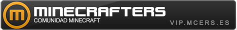 Minecrafters Minecraft server banner